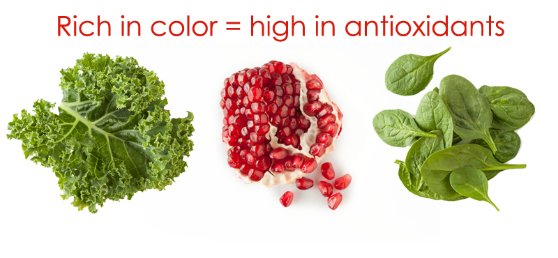 antioxidants colors