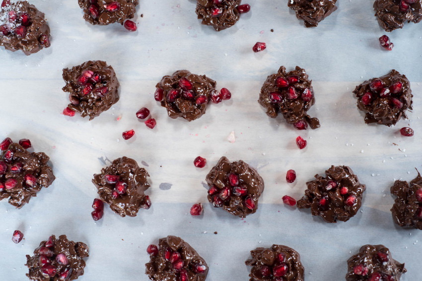 Chocolate Drops Overhead Shot