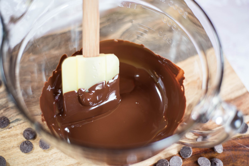 Chocolate Drops Stirring Two Minute Chocolate