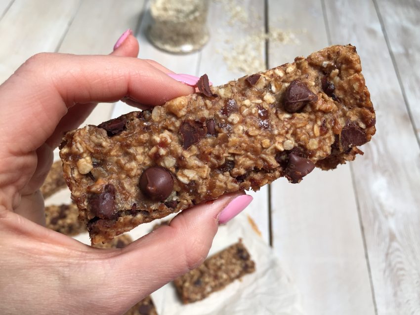 Baked PB Oatmeat Bars 1-1