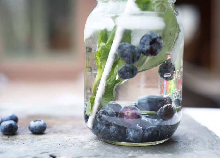 Blueberry Basil Water 1