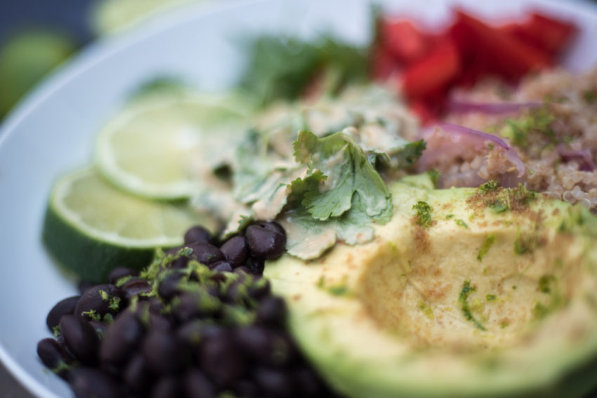 Black beans + Avocado