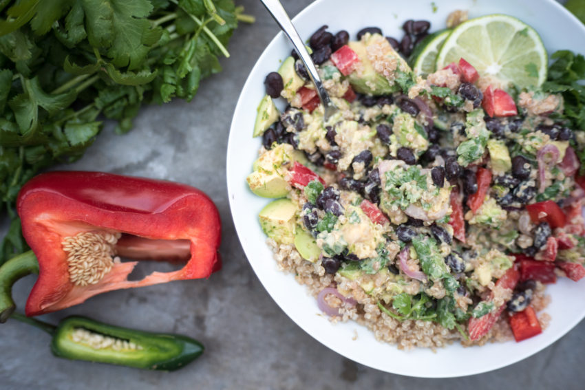 Lime & Cilantro Hummus Bowl 5