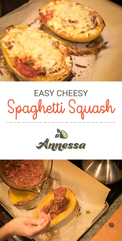 Annessa RD Easy Cheesy Spaghetti Squash - Annessa RD