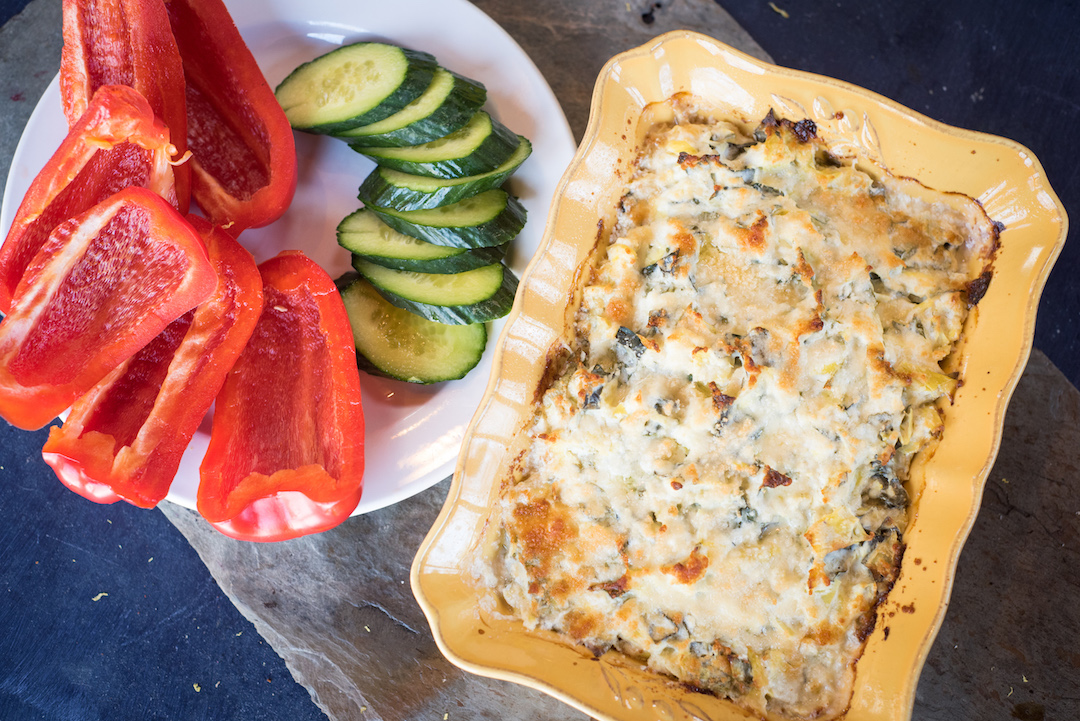 Annessa RD Hot Kale & Artichoke Dip - Annessa RD